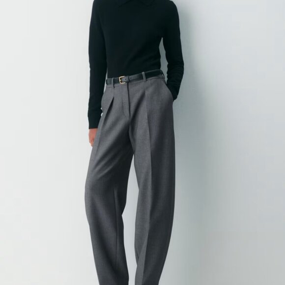 NWT Aritzia FATALE Merino Wool Sweater Black L - Picture 6 of 6